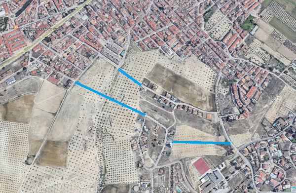 Propuesta nueva conexión por el norte de Pedro Verde