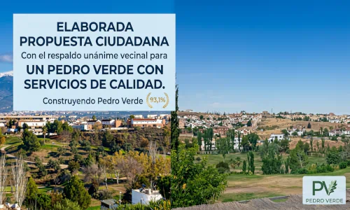 Expediente con propuestas de mejora de Pedro Verde